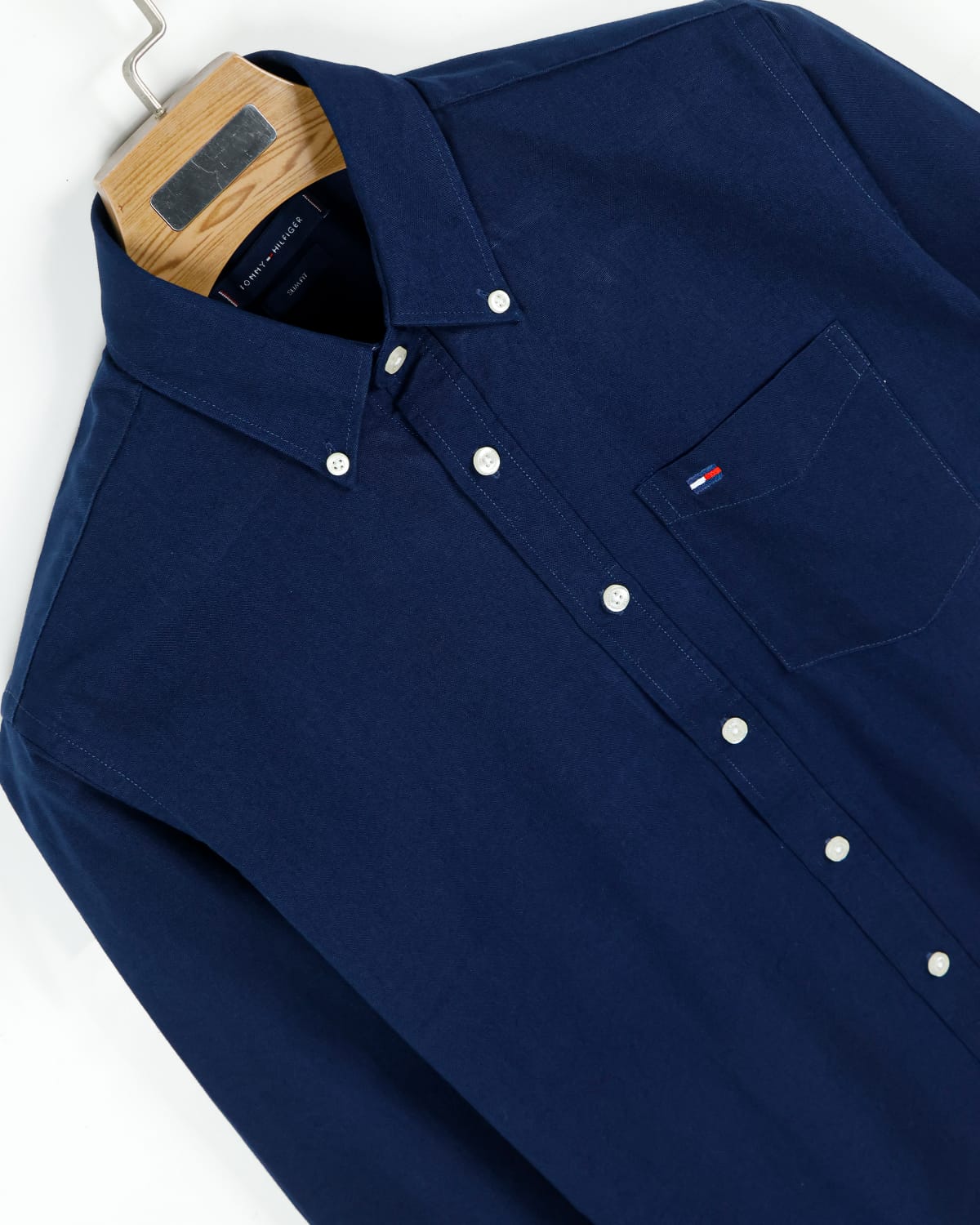 Premium Oxford Cotton Slim Fit Shirt | Nevy Blue